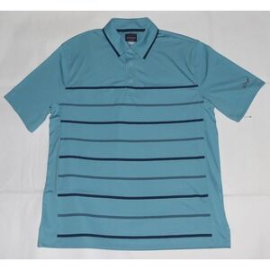 Greg Norman For Tasso Elba Play Dry Men Short Sleeve Golf Polo Shirt Size Medium